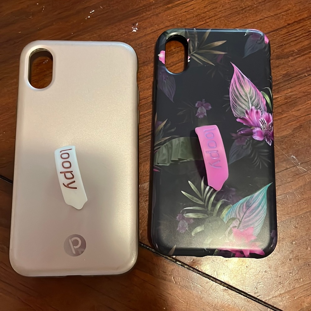 2 loopy iphone 10/XR cases.
